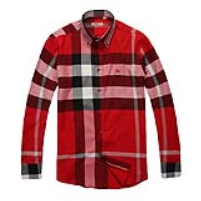 Cheap Burberry Men Shirts wholesale No. 907